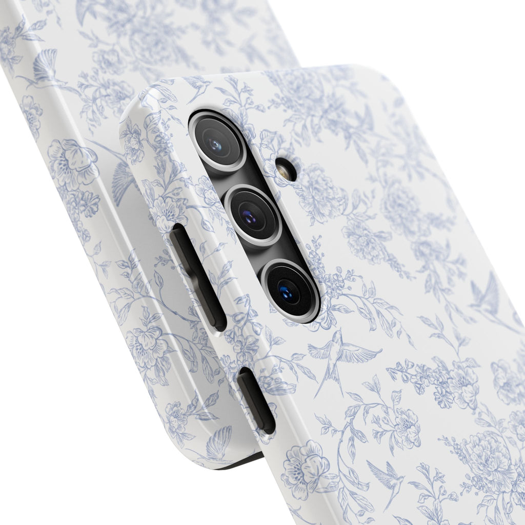Delicate Blue Floral Phone Case