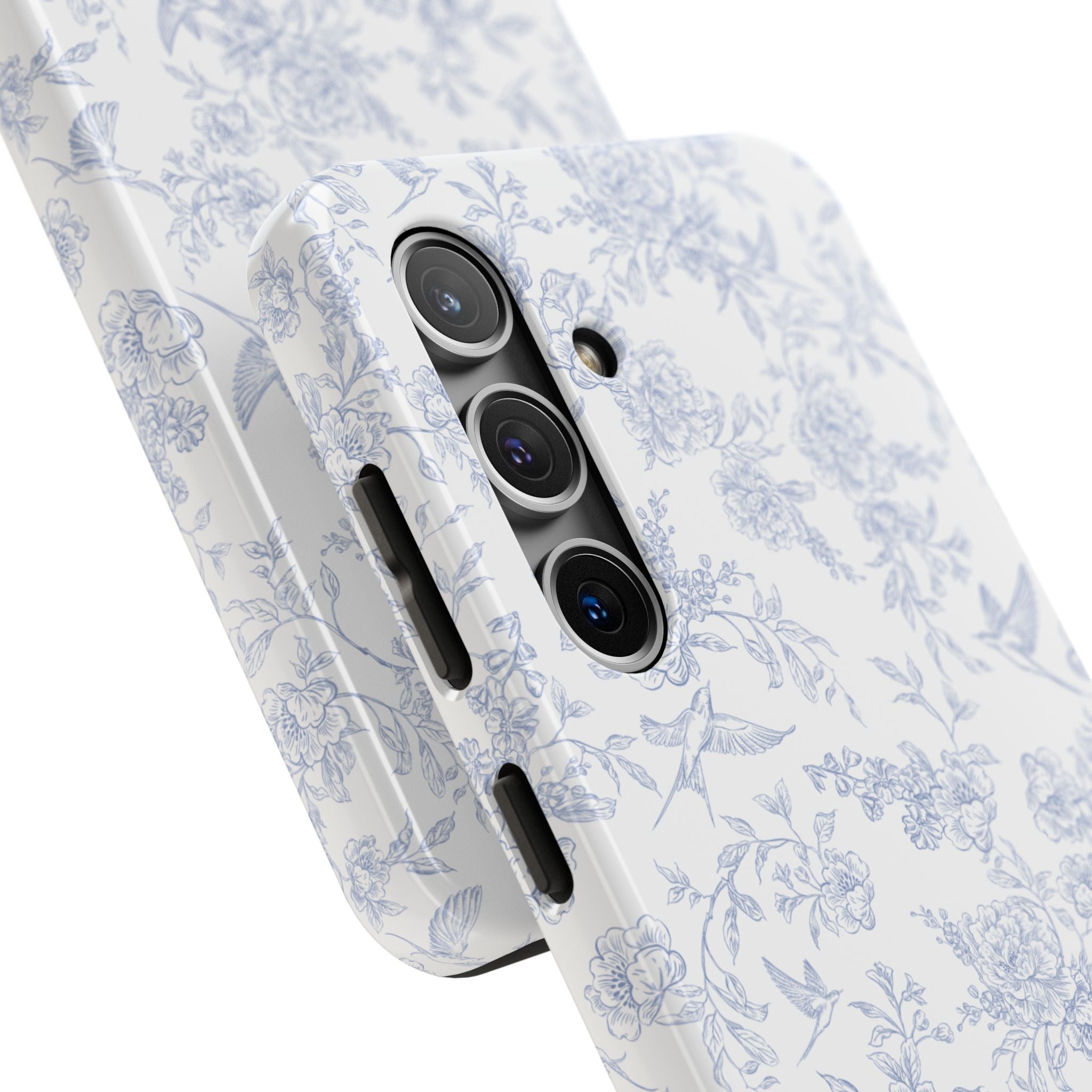 Delicate Blue Floral Phone Case
