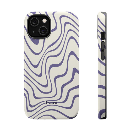 Abstract Wave Phone Case- Magsafe