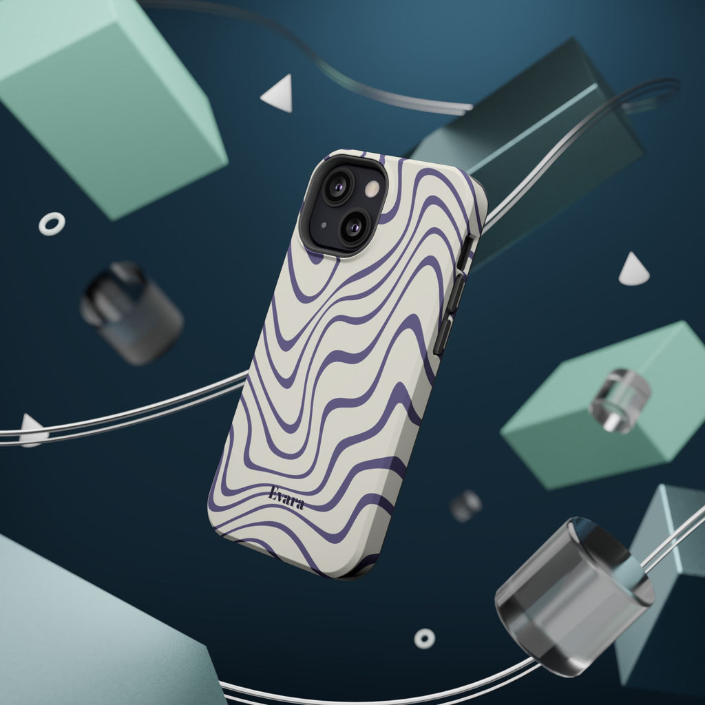 Abstract Wave Phone Case- Magsafe
