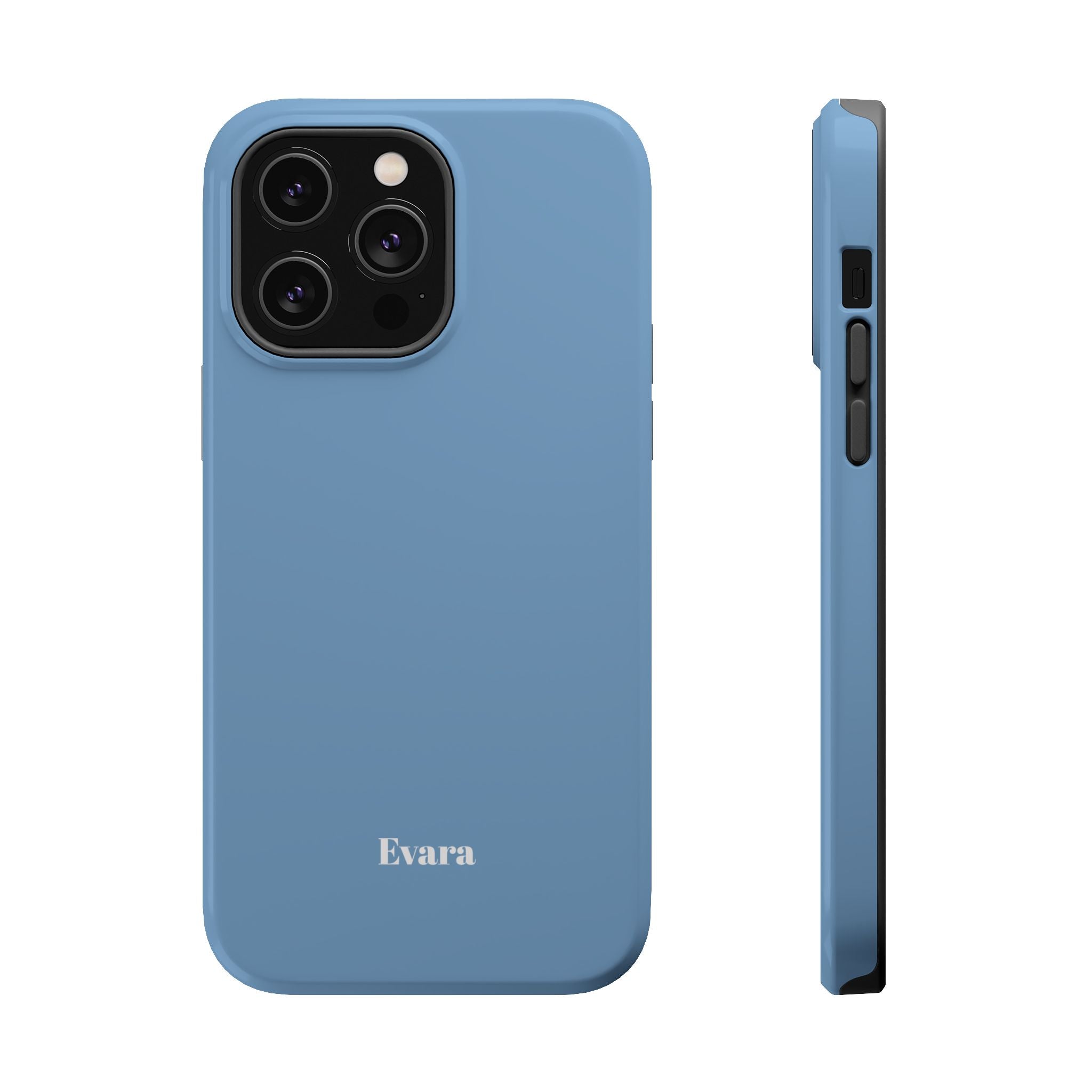 Blue Phone Case with Personalization- Magsafe