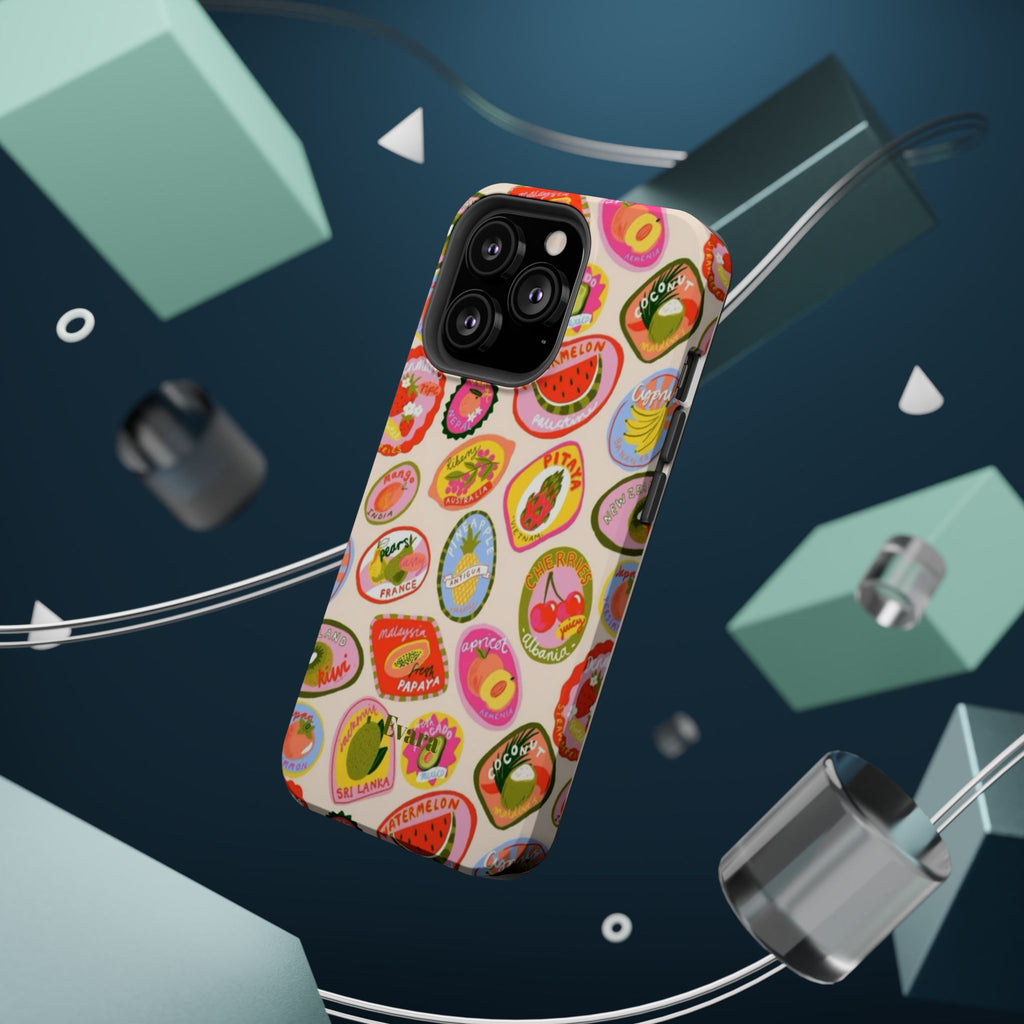 Fruit Sticker Phone Case- Magsafe