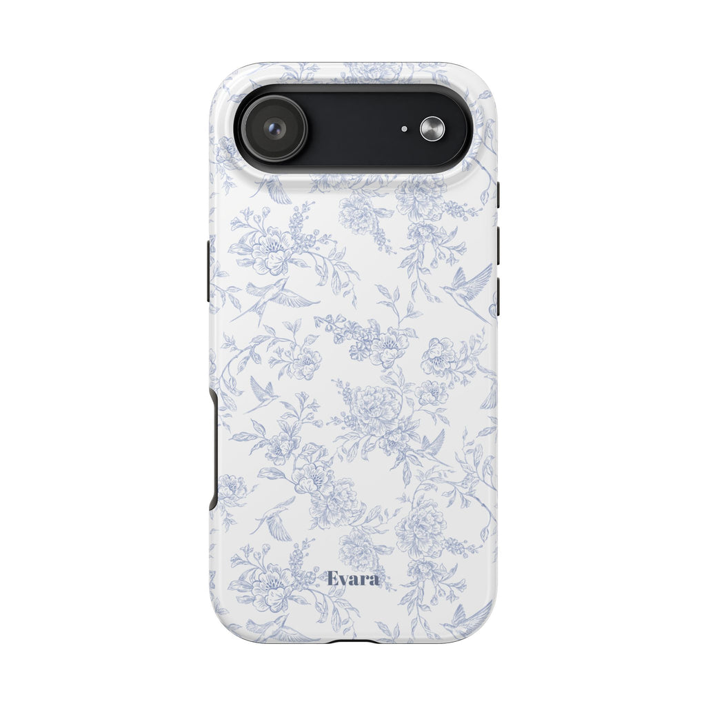 Delicate Blue Floral Phone Case