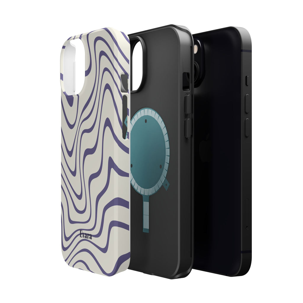 Abstract Wave Phone Case- Magsafe
