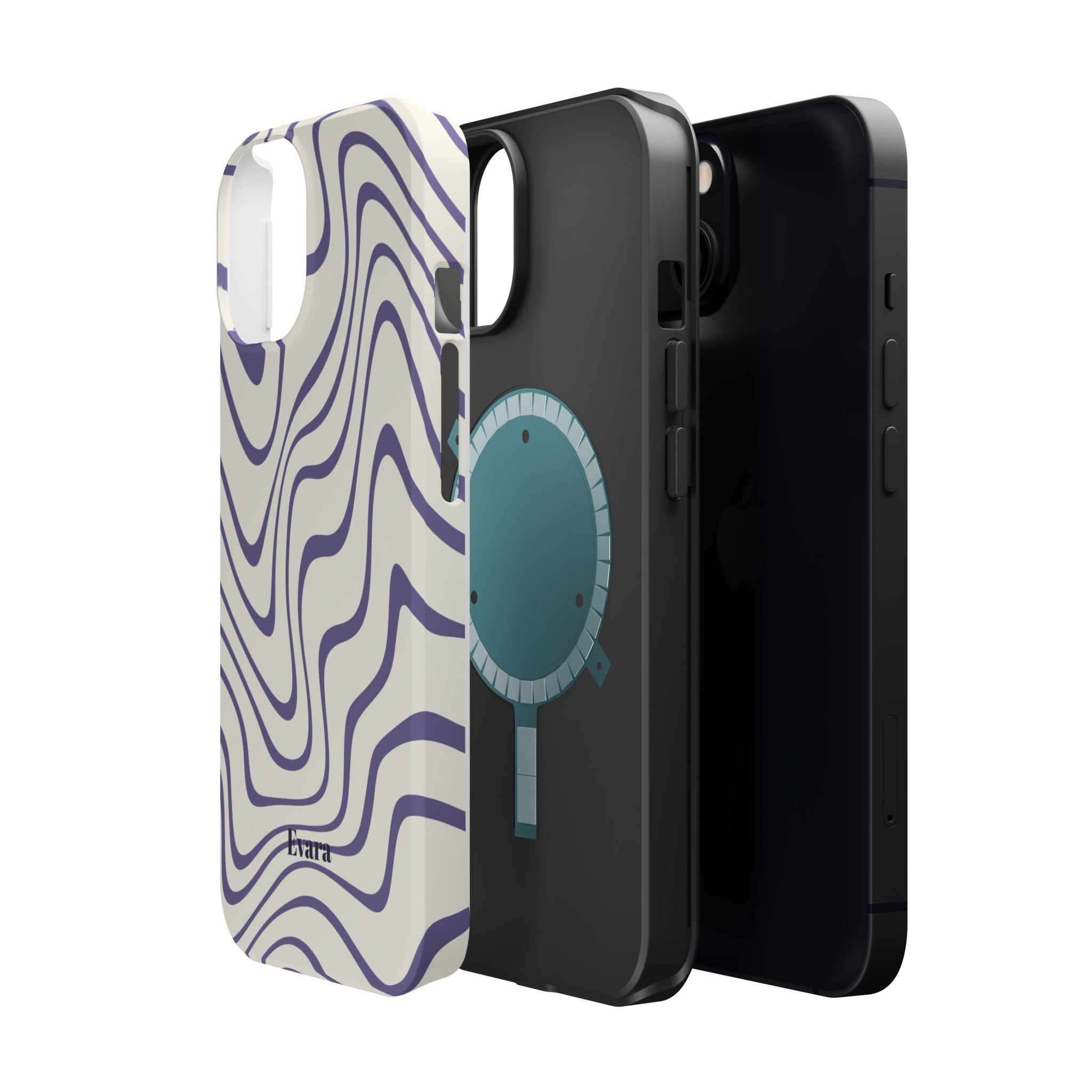 Abstract Wave Phone Case- Magsafe