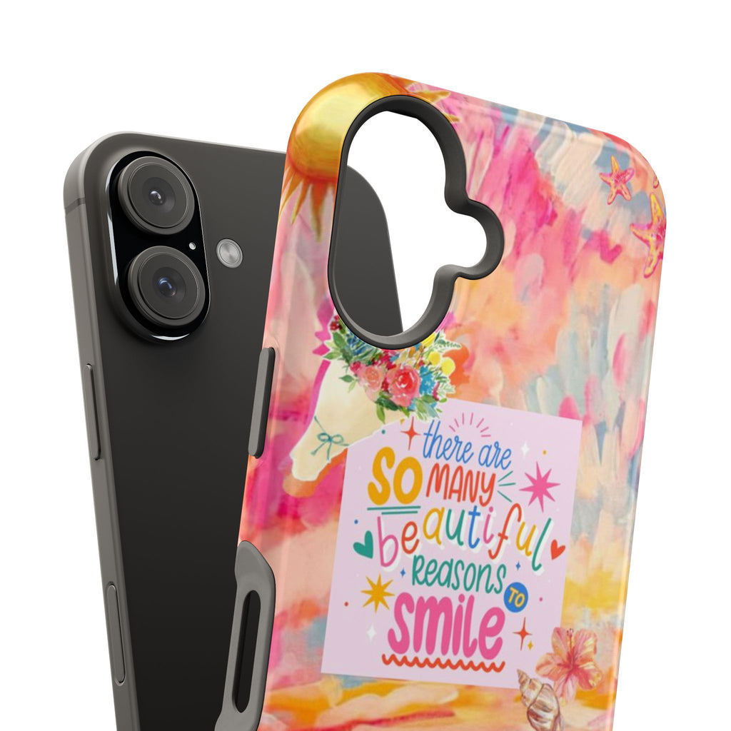 "So Many Beautiful Reasons to Smile" Phone Case- Magsafe