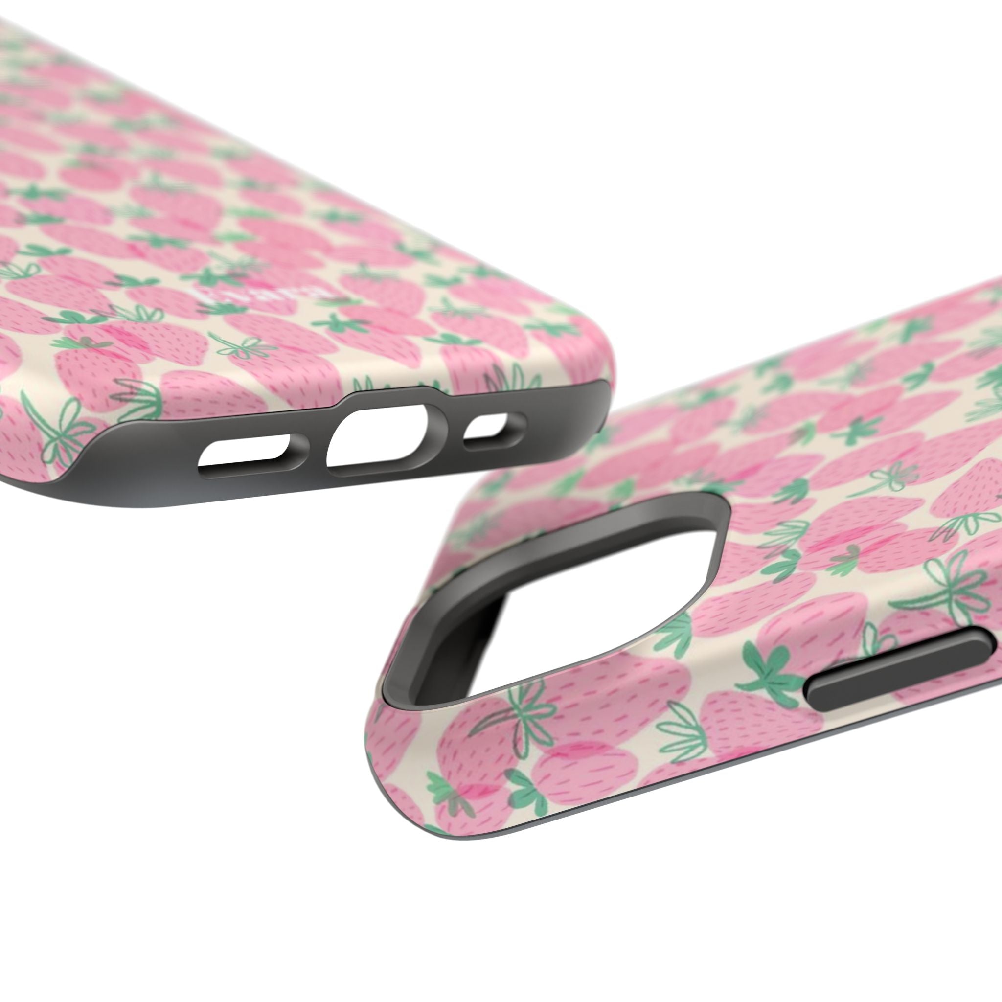 Pink Strawberry Phone Case- Magsafe