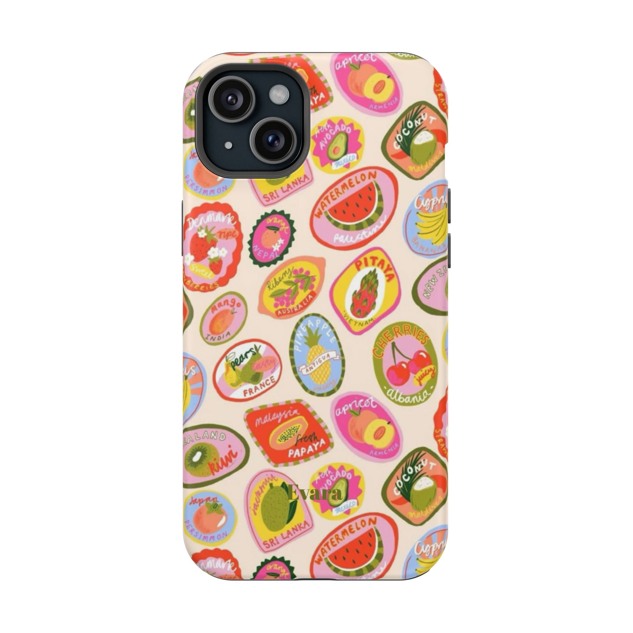 Fruit Sticker Phone Case- Magsafe