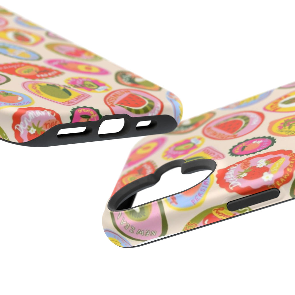 Fruit Sticker Phone Case- Magsafe