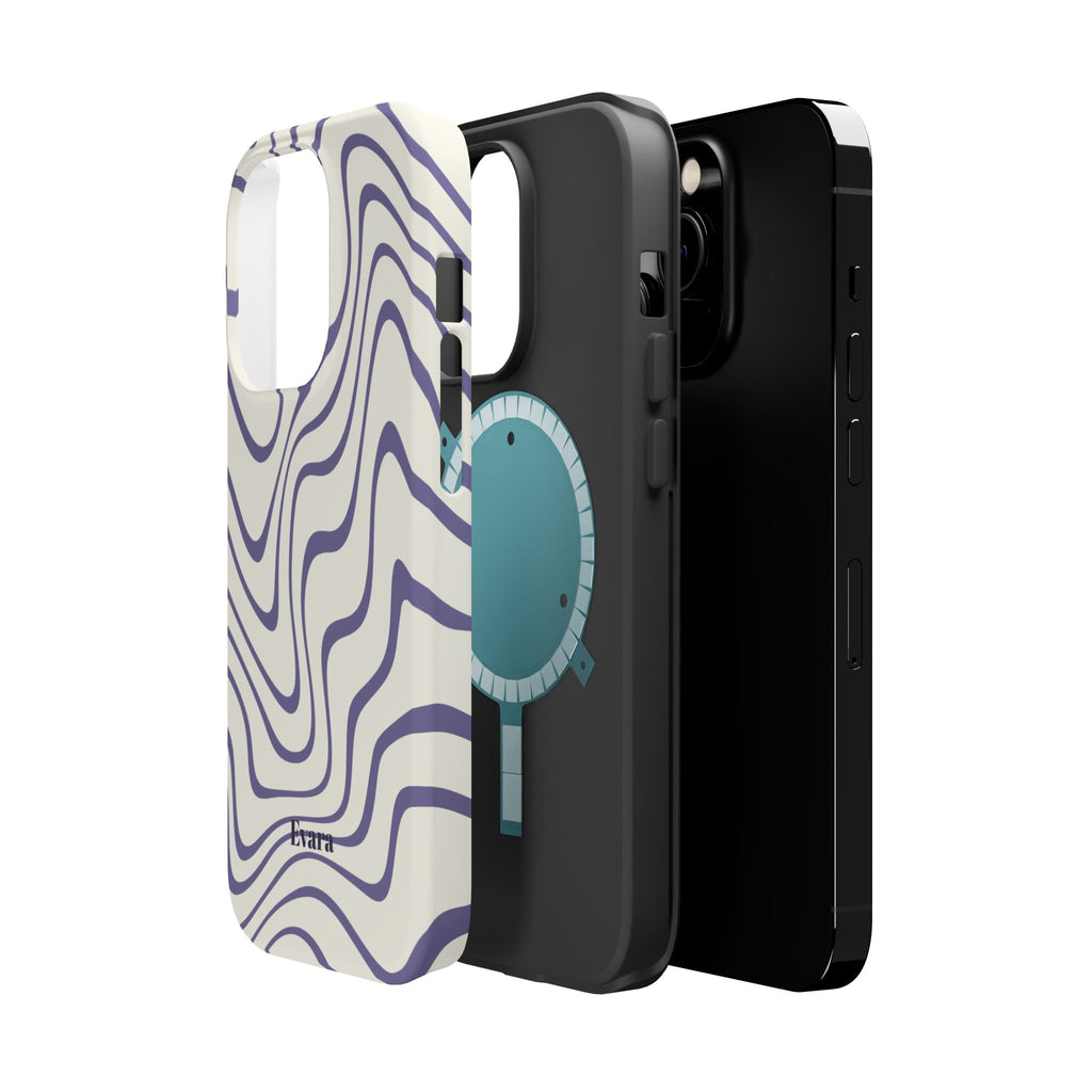 Abstract Wave Phone Case- Magsafe