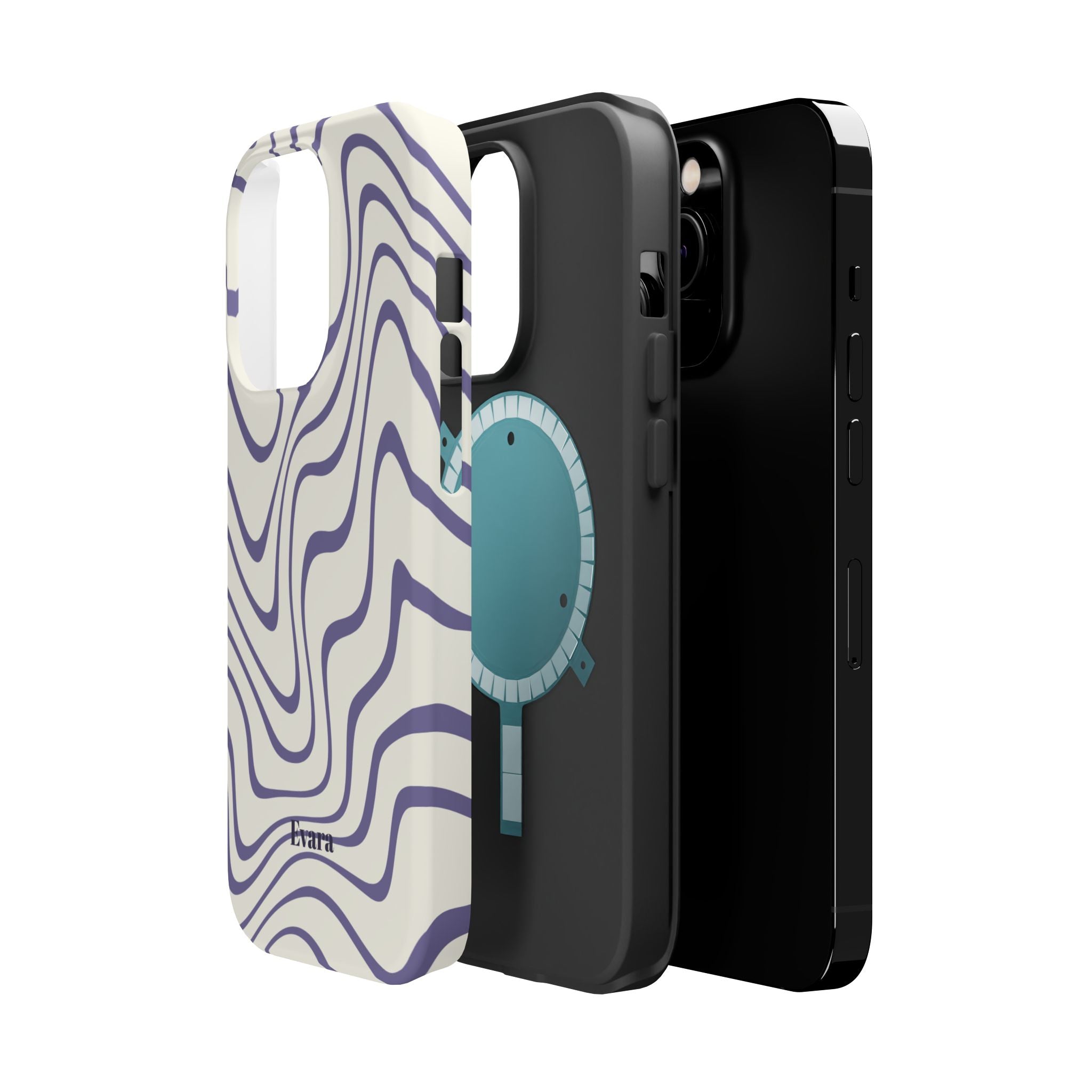 Abstract Wave Phone Case- Magsafe