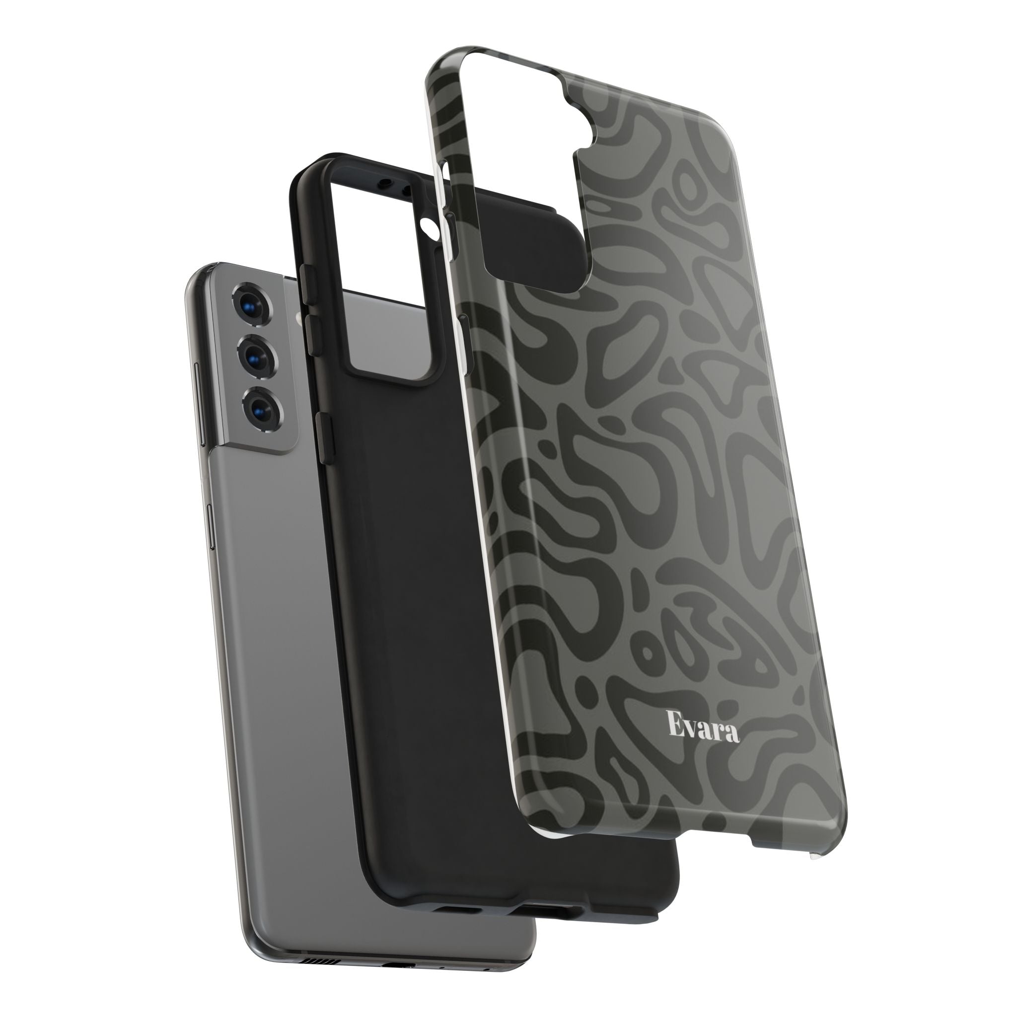 Wavy Grey Phone Case