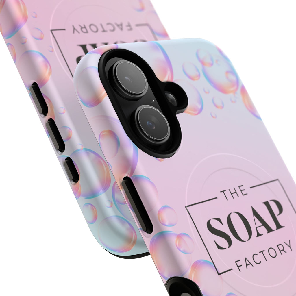 Phone Case — Pastel Bubble 'The Soap Factory' Tough Magnetic Case