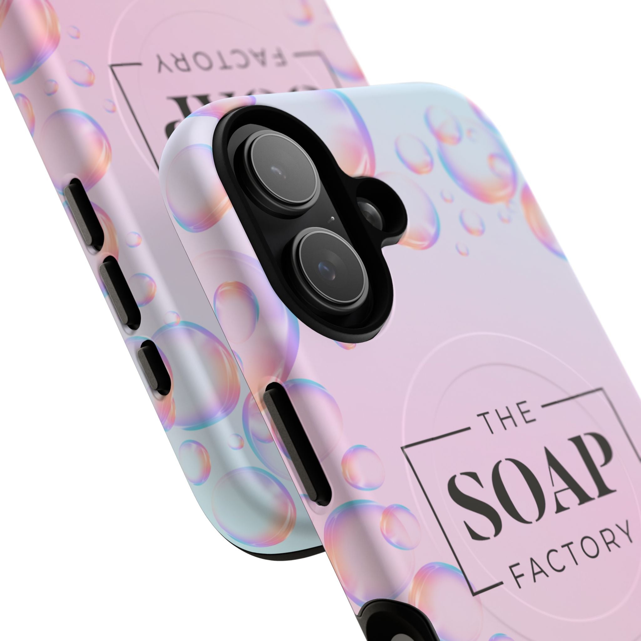 Phone Case — Pastel Bubble 'The Soap Factory' Tough Magnetic Case
