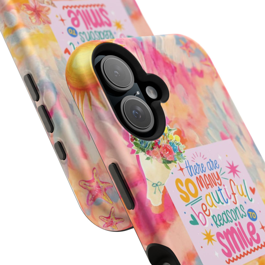 "So Many Beautiful Reasons to Smile" Phone Case- Magsafe