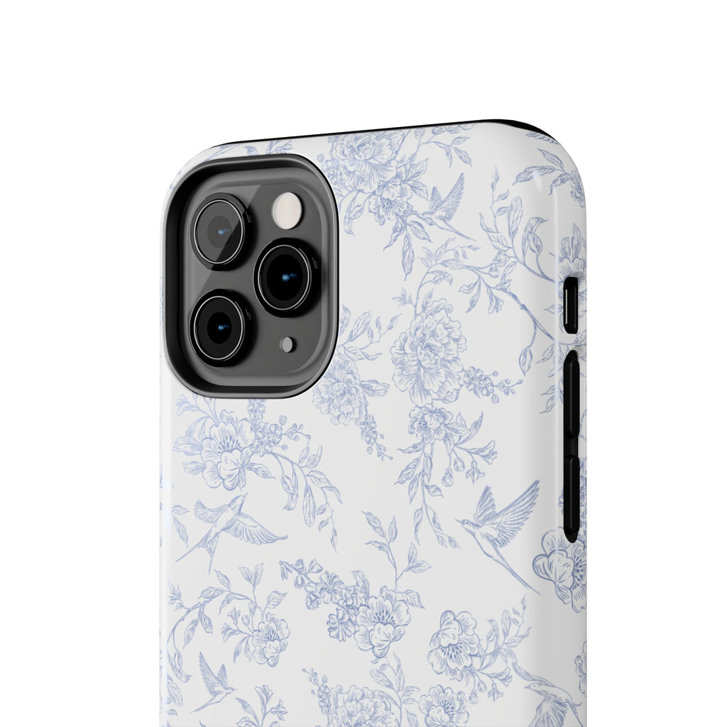 Delicate Blue Floral Phone Case