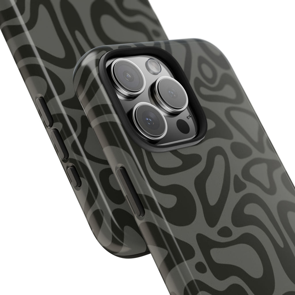 Wavy Grey Phone Case