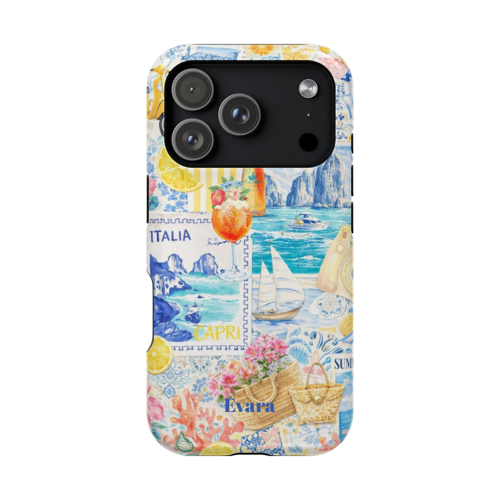 Italian Summer Collage Phone Case- Magsafe