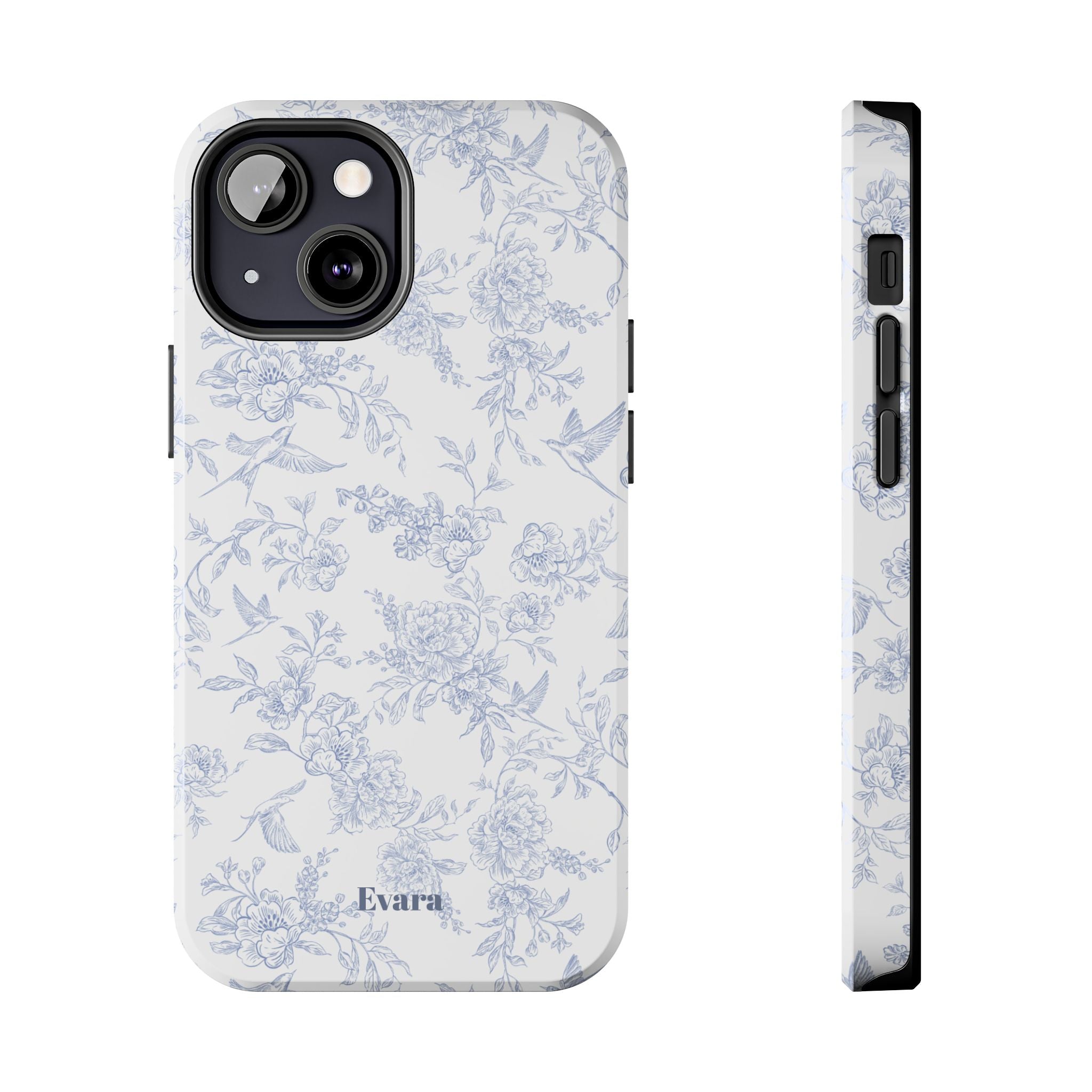 Delicate Blue Floral Phone Case