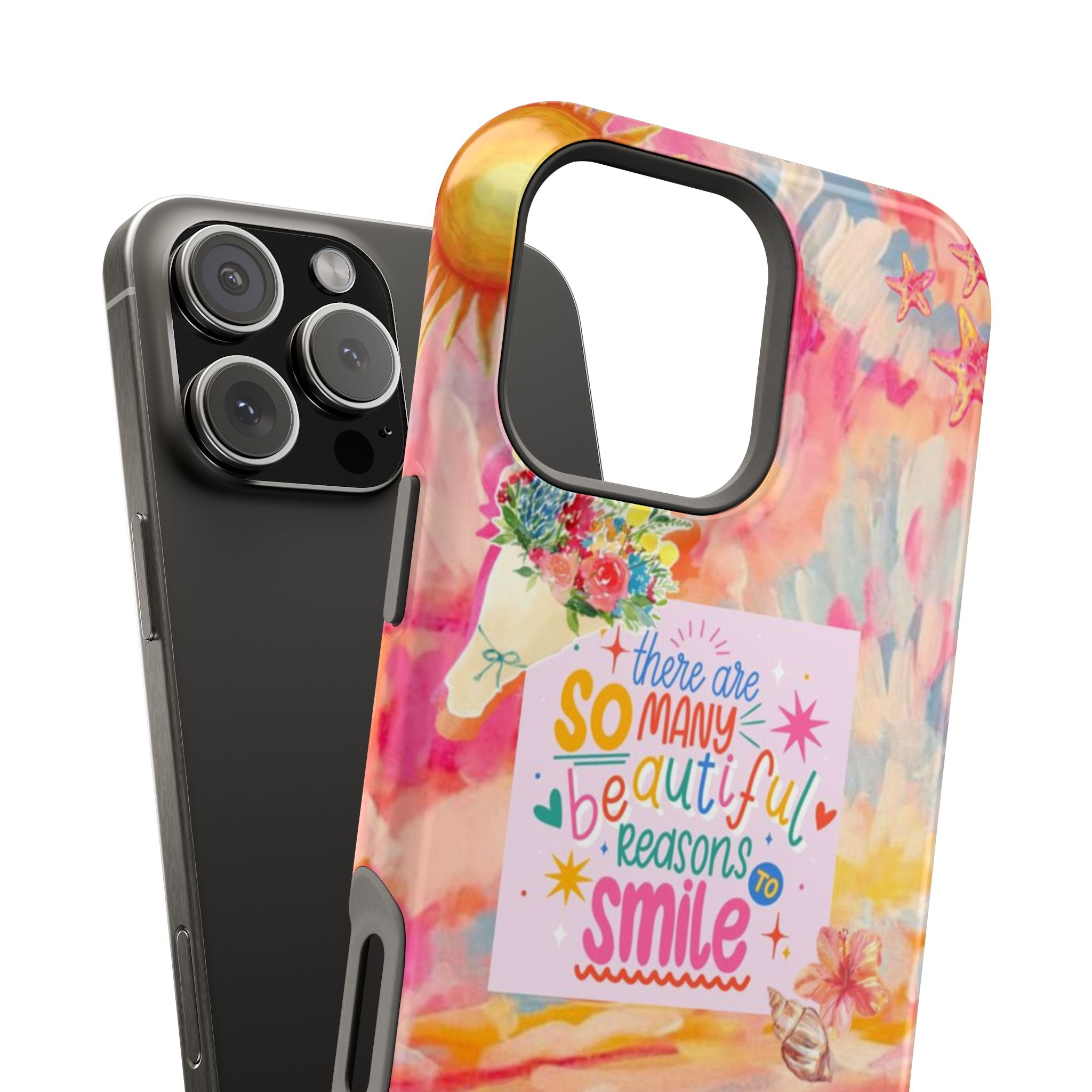 "So Many Beautiful Reasons to Smile" Phone Case- Magsafe