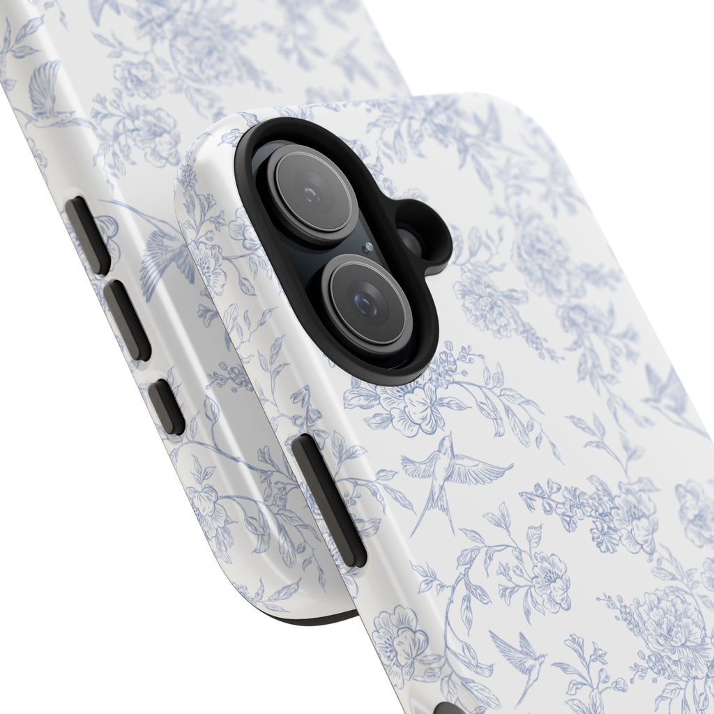Delicate Blue Floral Phone Case