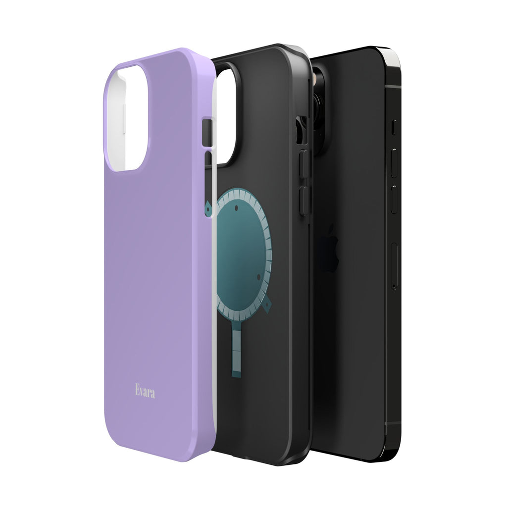 Purple Phone Case with Personalization- Magsafe