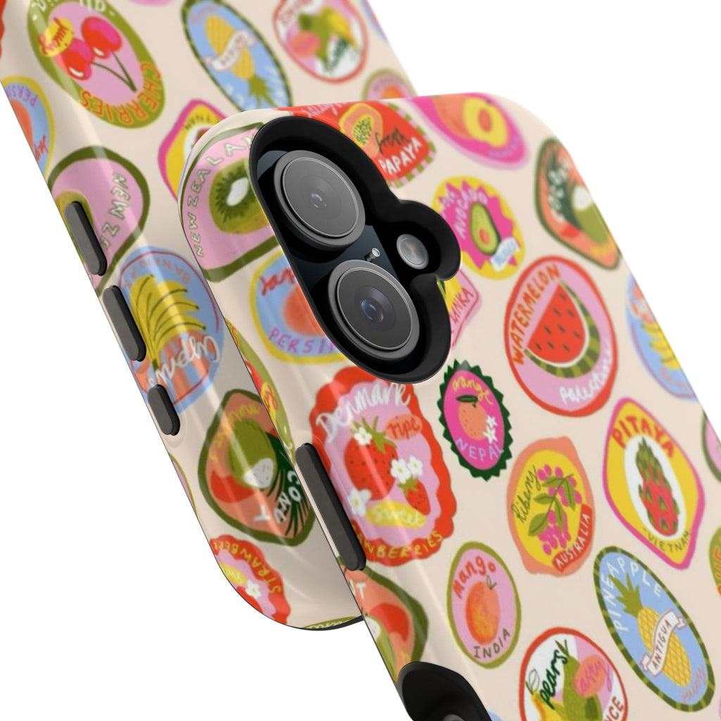 Fruit Sticker Phone Case- Magsafe