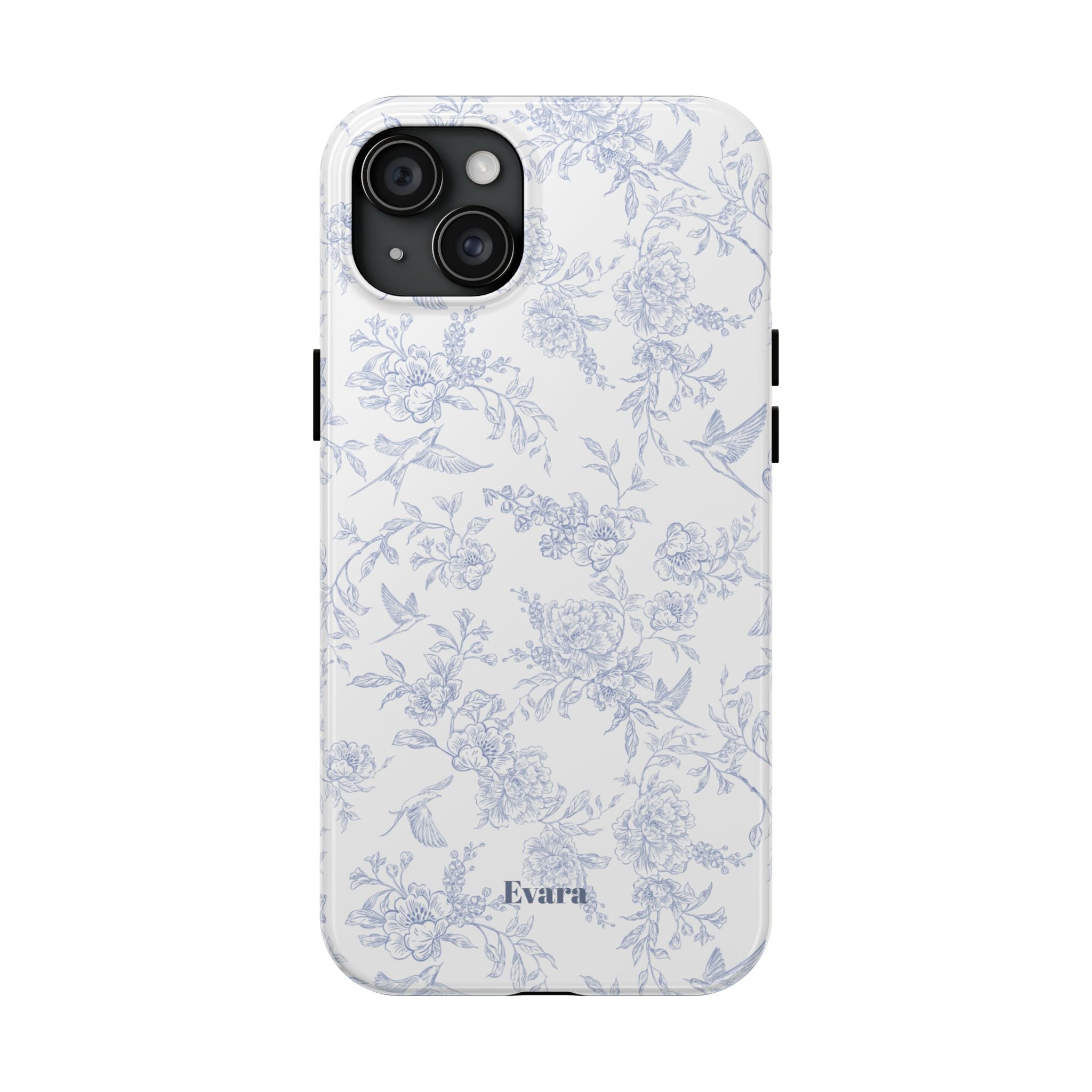 Delicate Blue Floral Phone Case