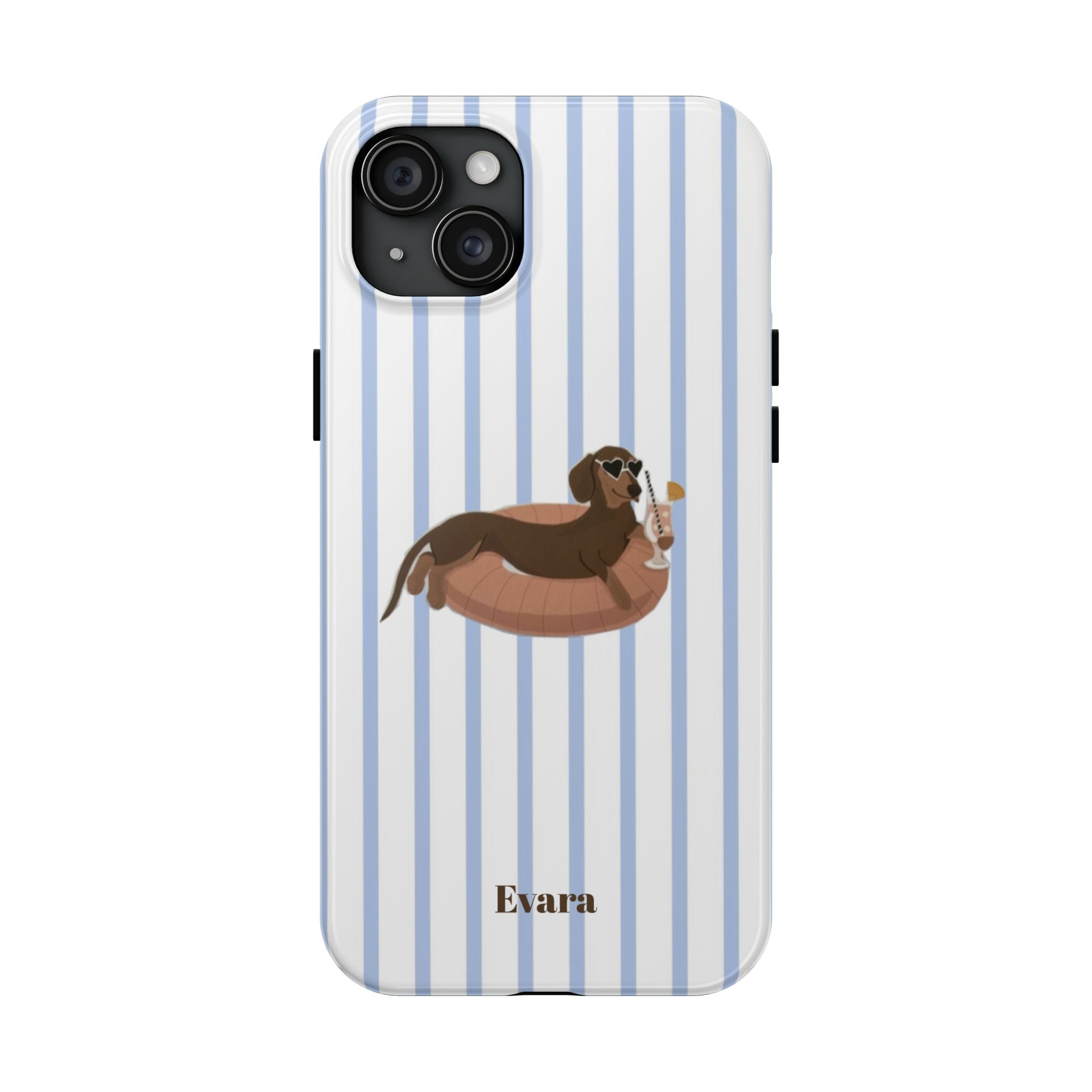 Dachshund Pool Float Phone Case