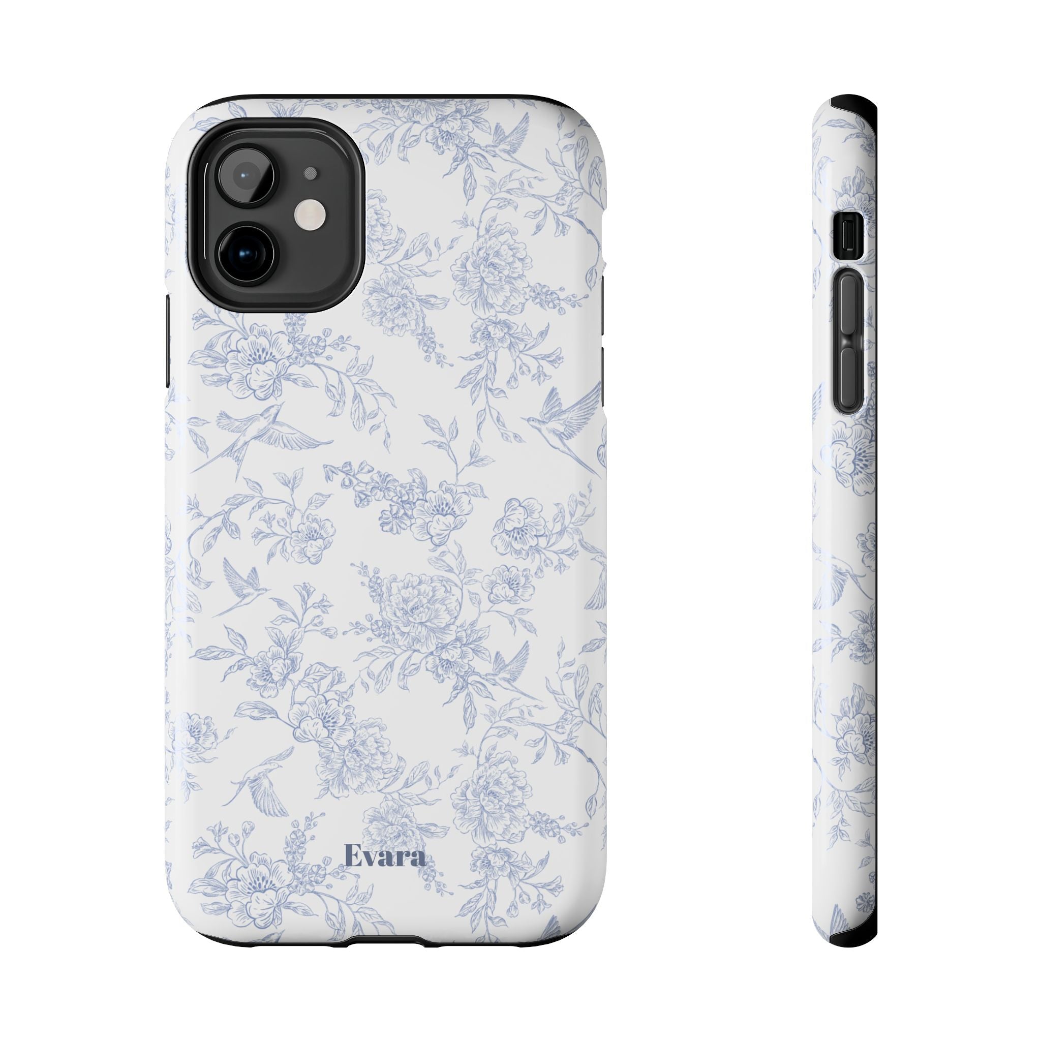 Delicate Blue Floral Phone Case
