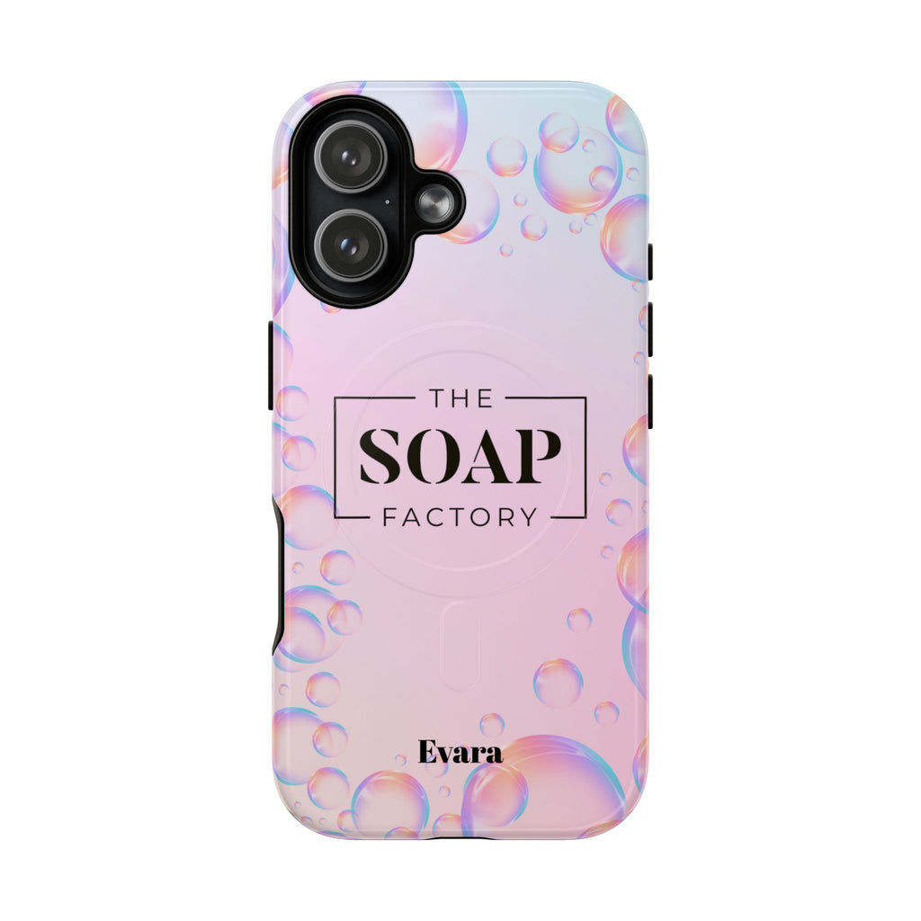 Phone Case — Pastel Bubble 'The Soap Factory' Tough Magnetic Case