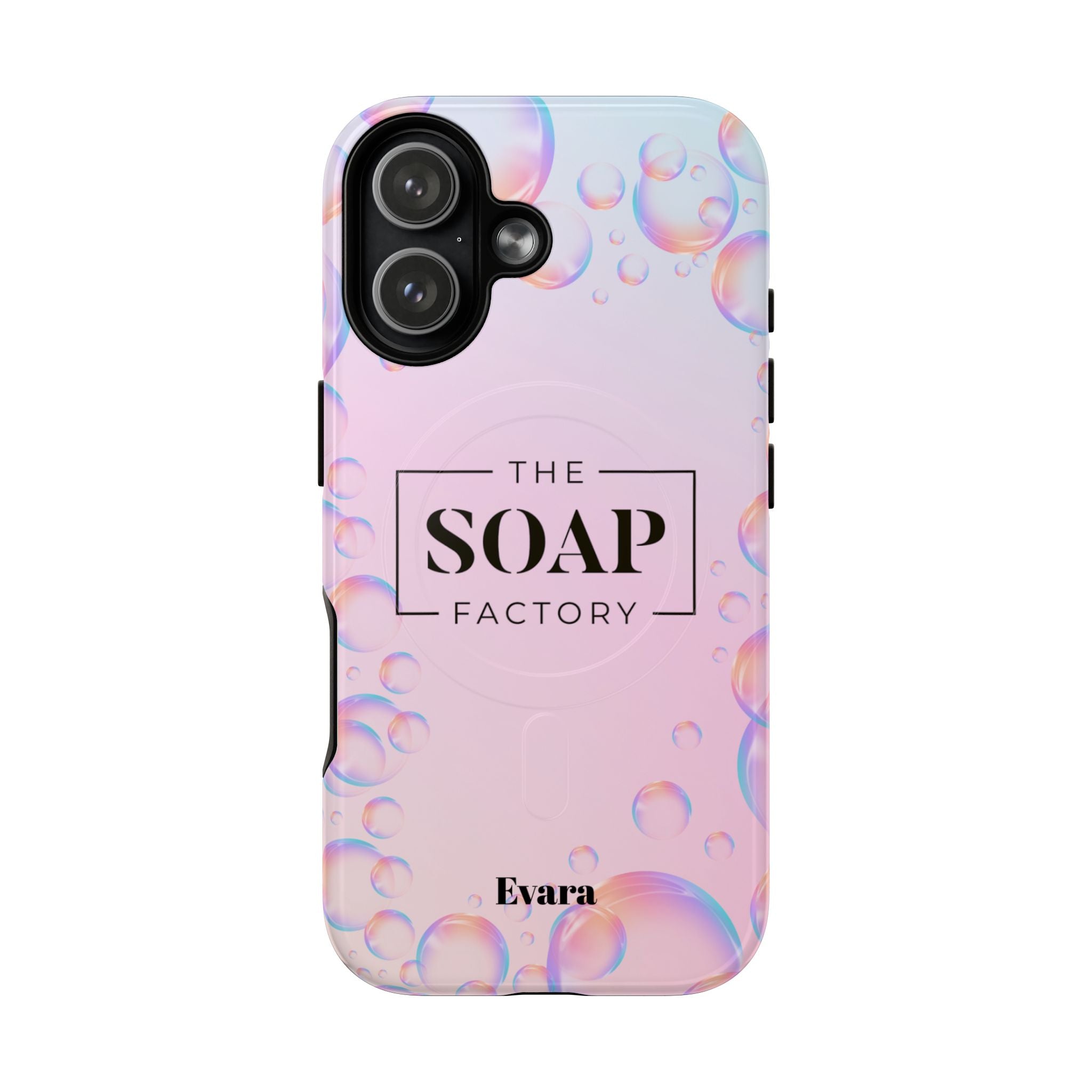 Phone Case — Pastel Bubble 'The Soap Factory' Tough Magnetic Case