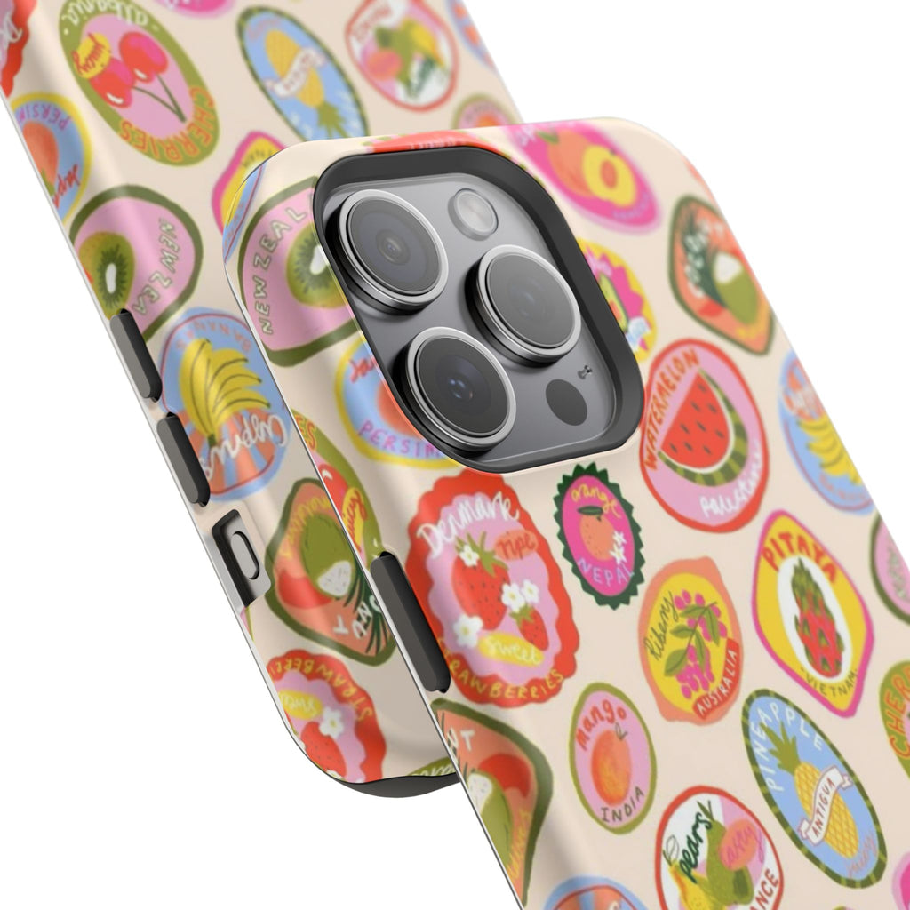 Fruit Sticker Phone Case- Magsafe