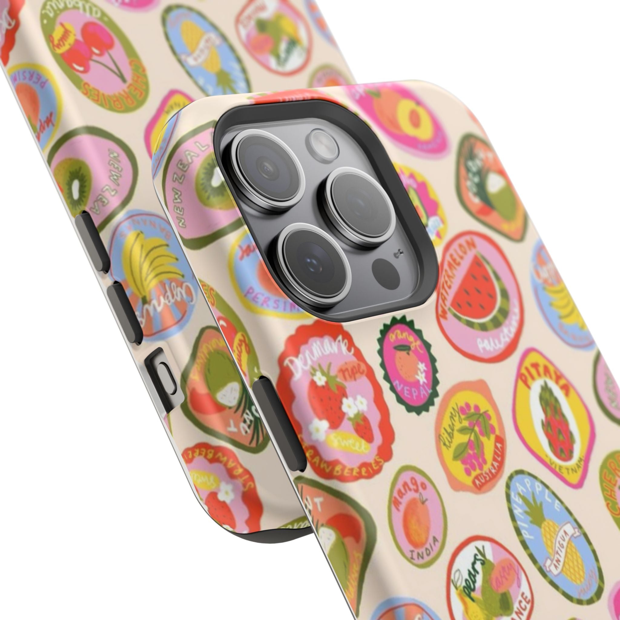 Fruit Sticker Phone Case- Magsafe