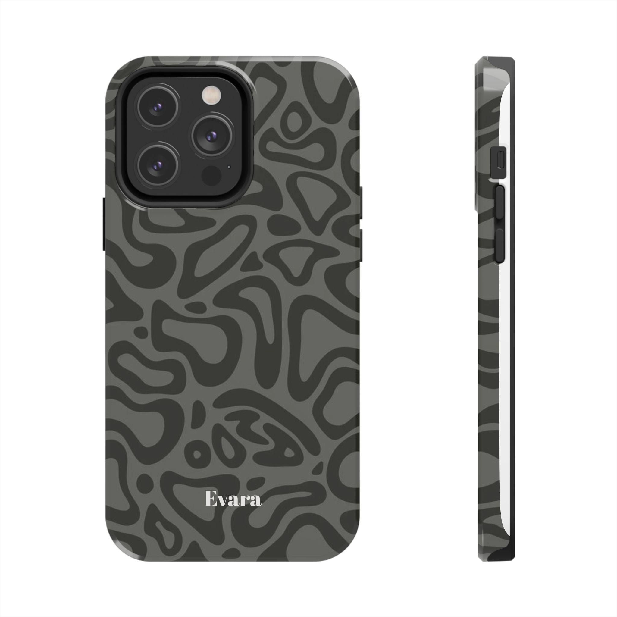 Wavy Grey Phone Case