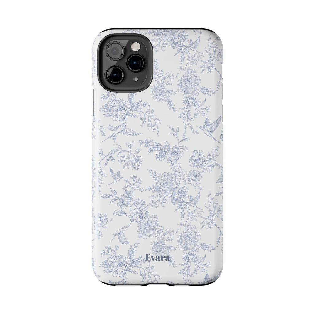 Delicate Blue Floral Phone Case