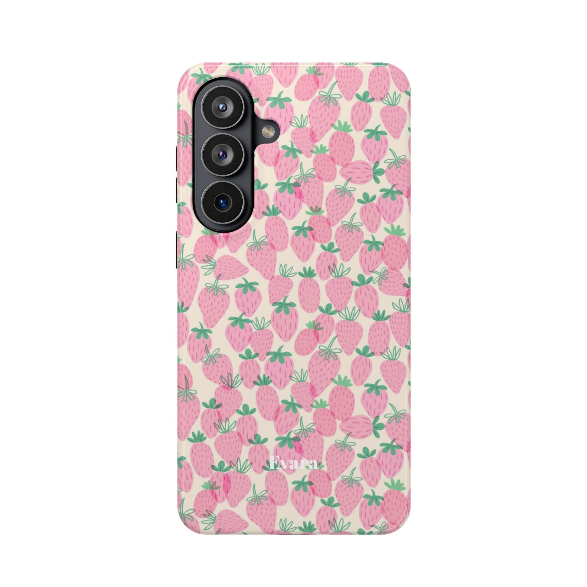 Pink Strawberry Phone Case- Magsafe