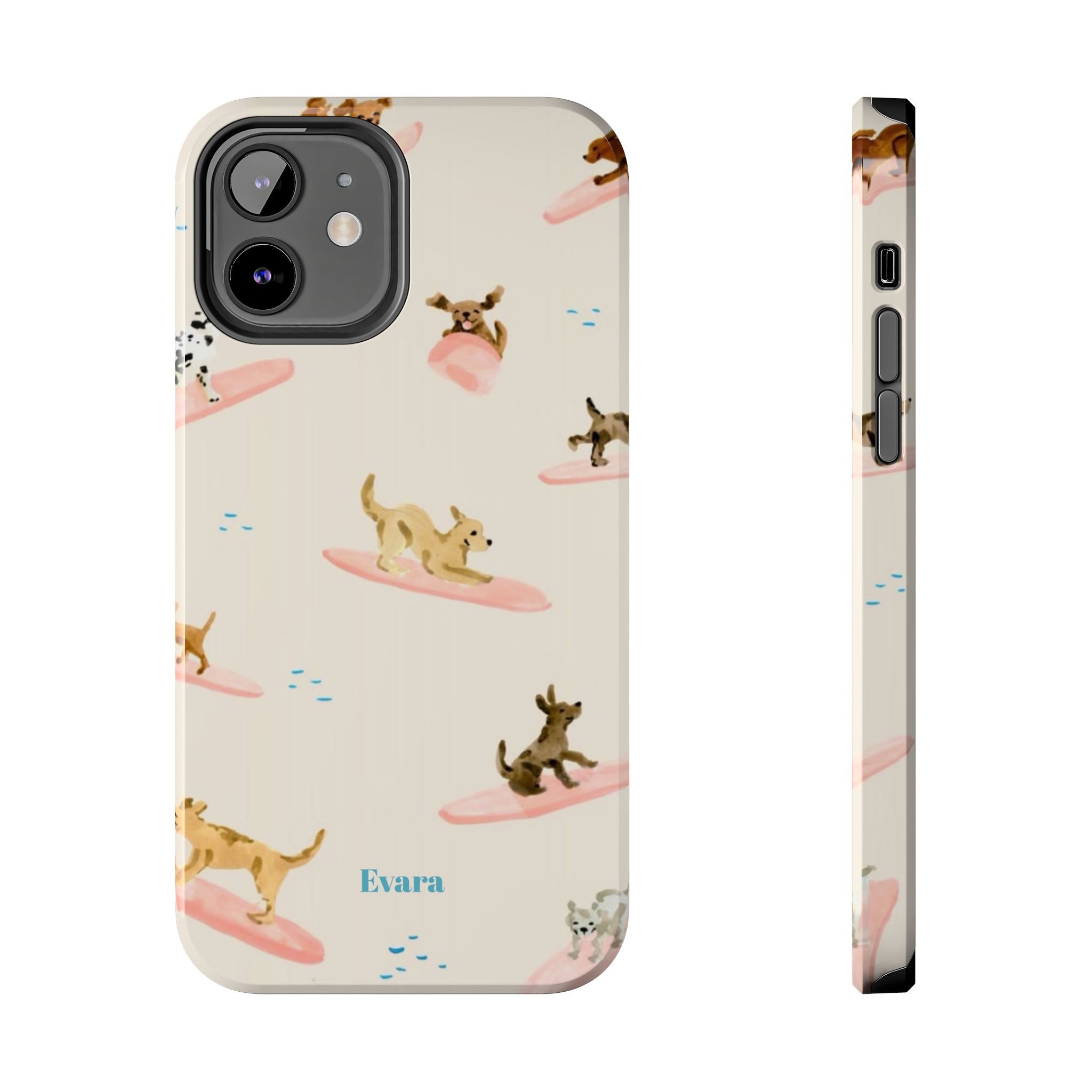 Surfing Dachshund's Phone case