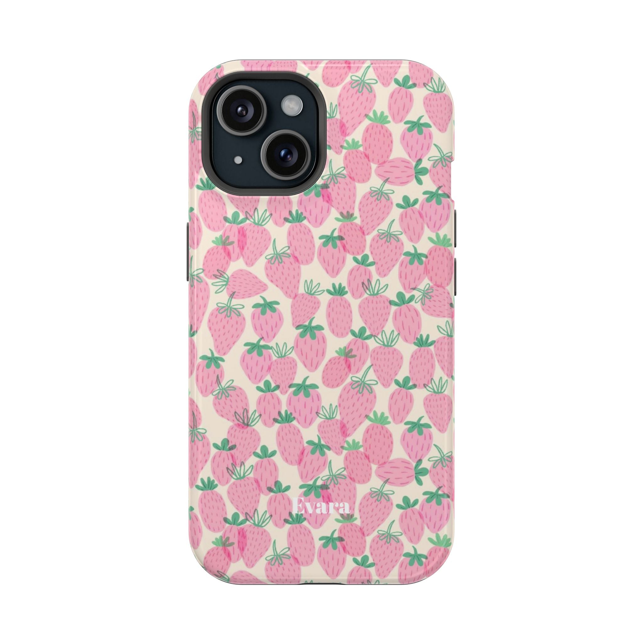 Pink Strawberry Phone Case- Magsafe