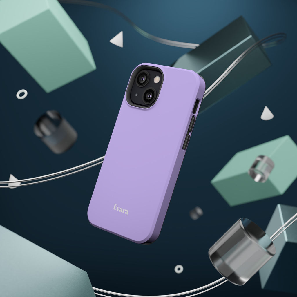 Purple Phone Case with Personalization- Magsafe
