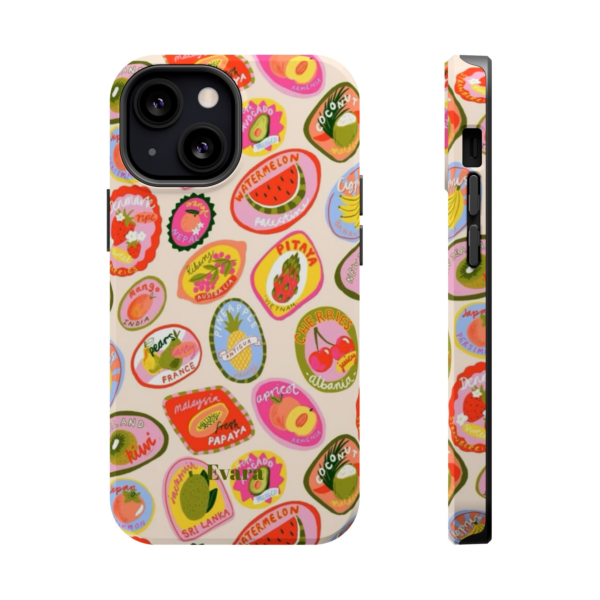 Fruit Sticker Phone Case- Magsafe