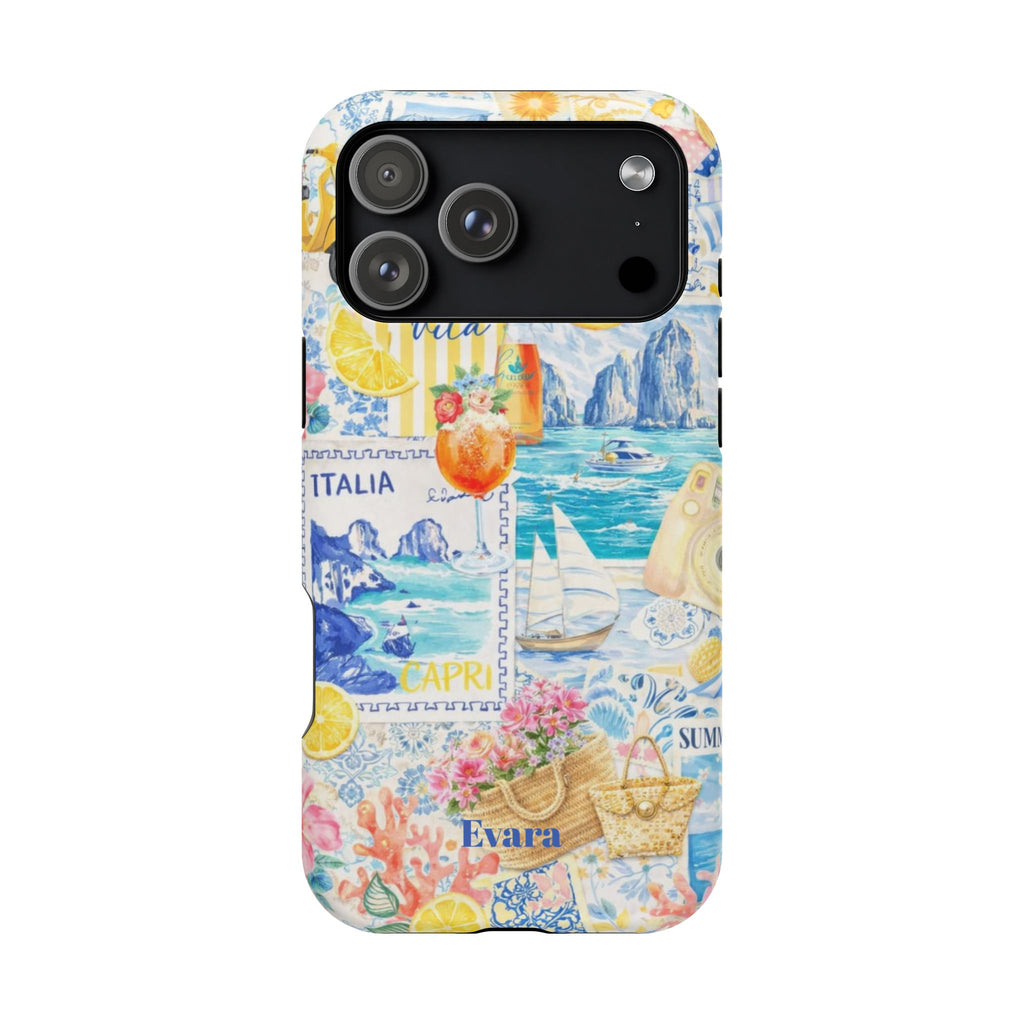 Italian Summer Collage Phone Case- Magsafe