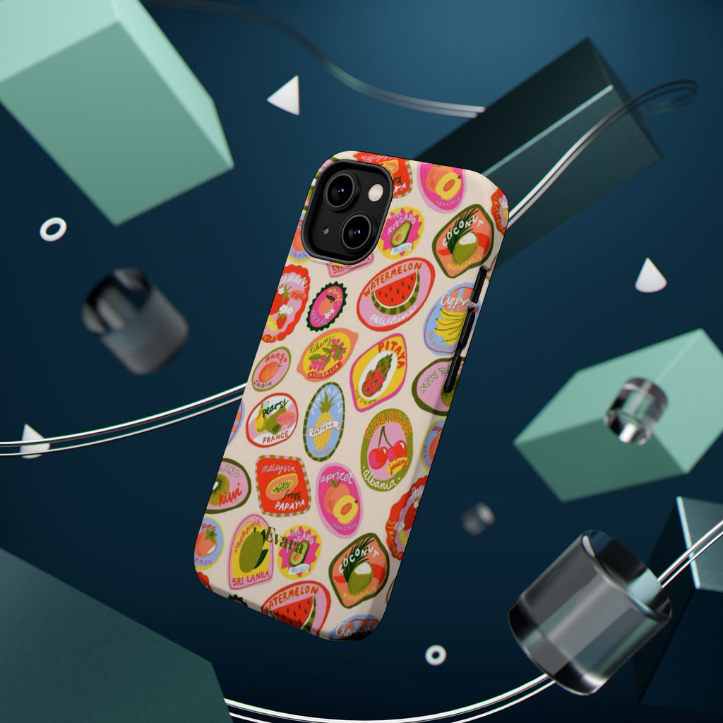 Fruit Sticker Phone Case- Magsafe