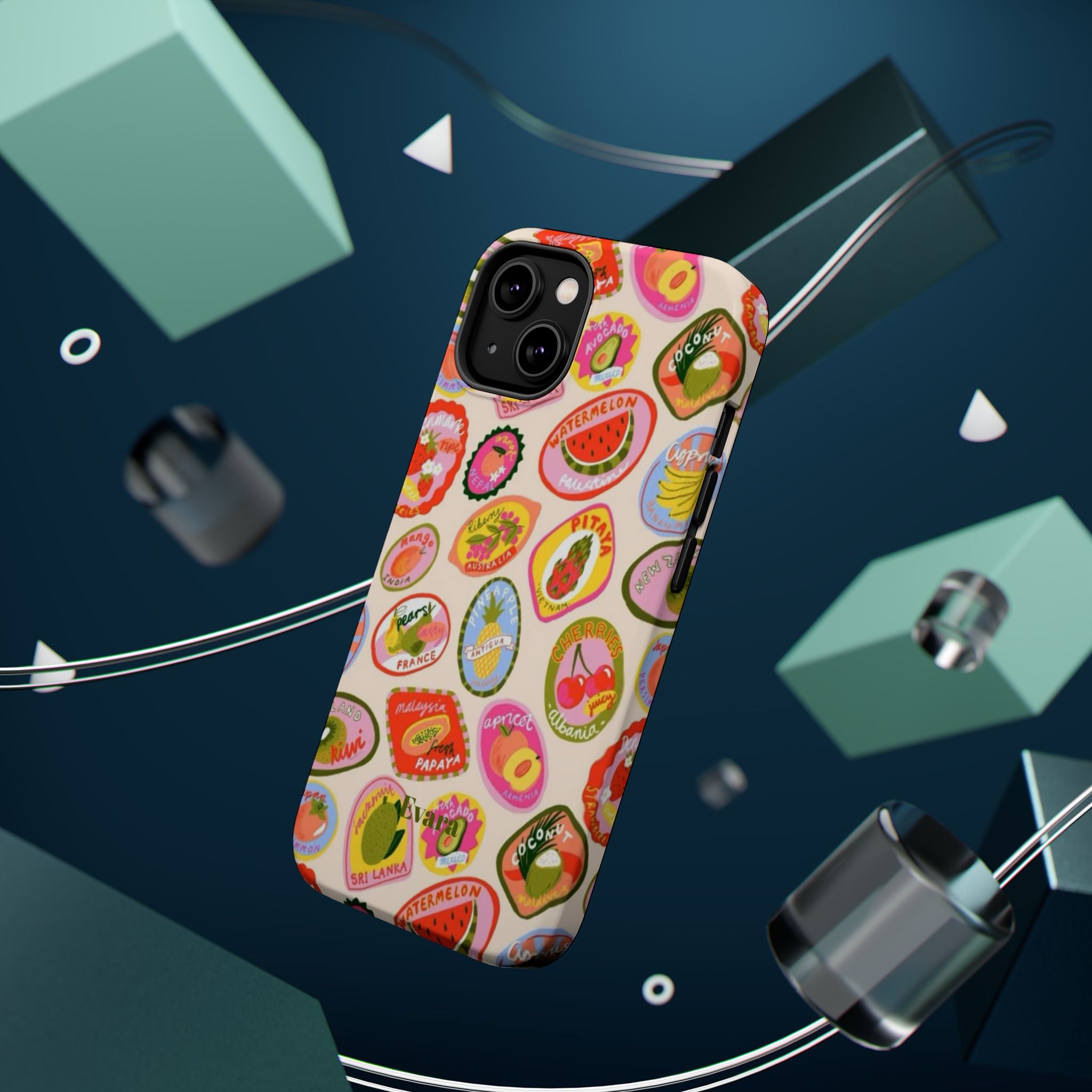 Fruit Sticker Phone Case- Magsafe