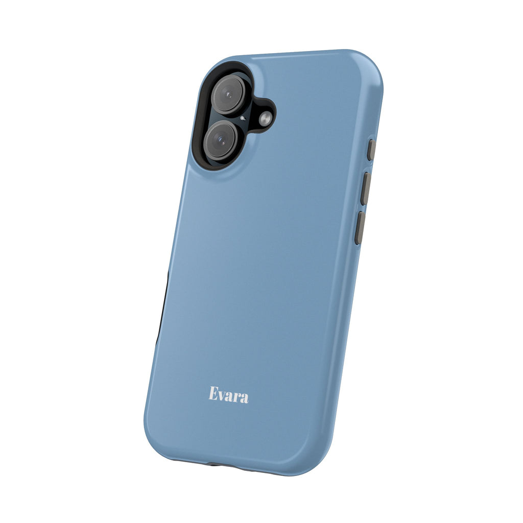 Blue Phone Case with Personalization- Magsafe
