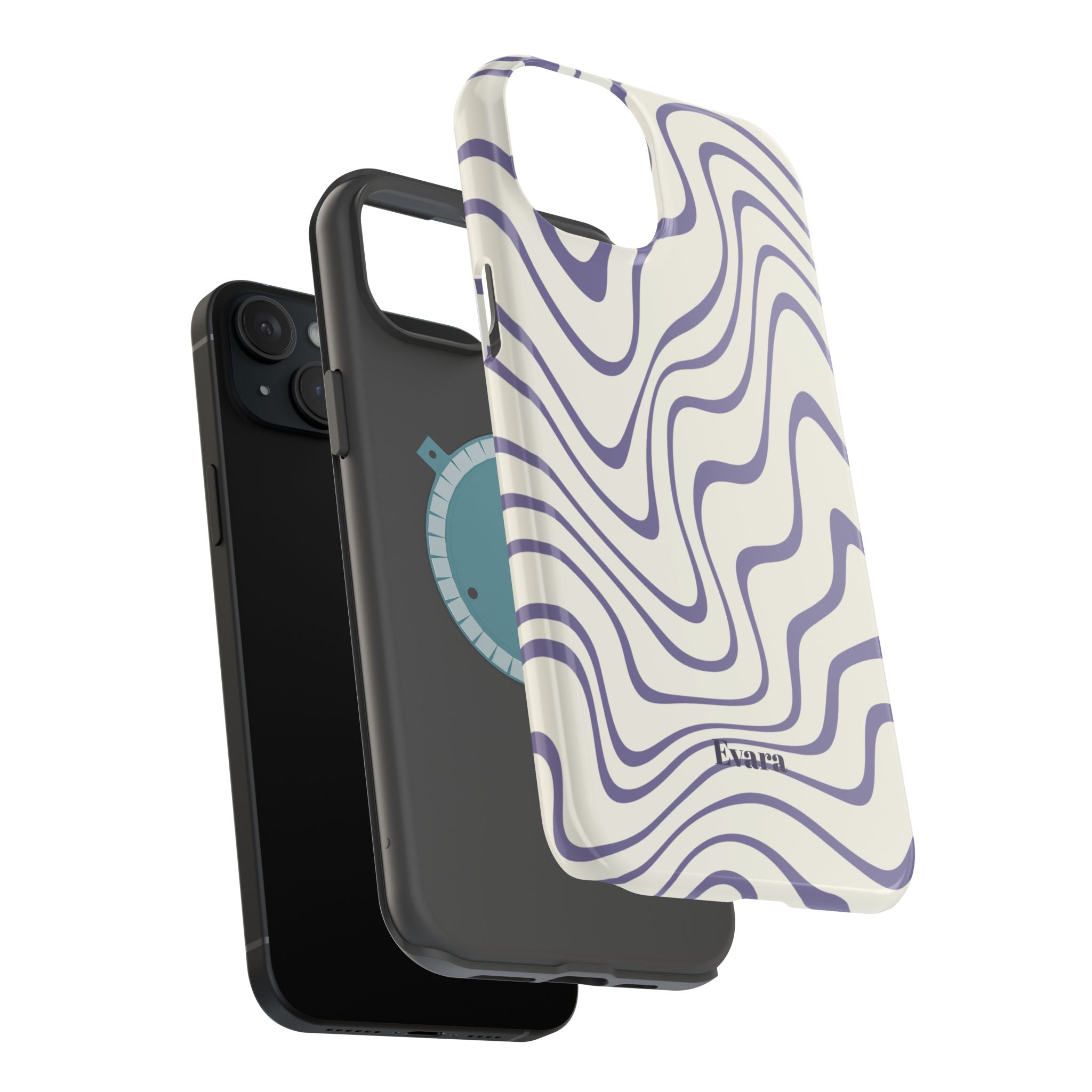 Abstract Wave Phone Case- Magsafe