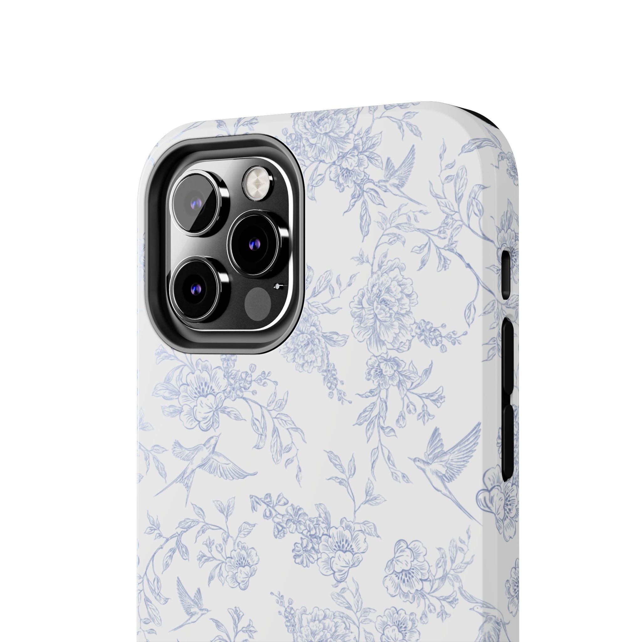 Delicate Blue Floral Phone Case