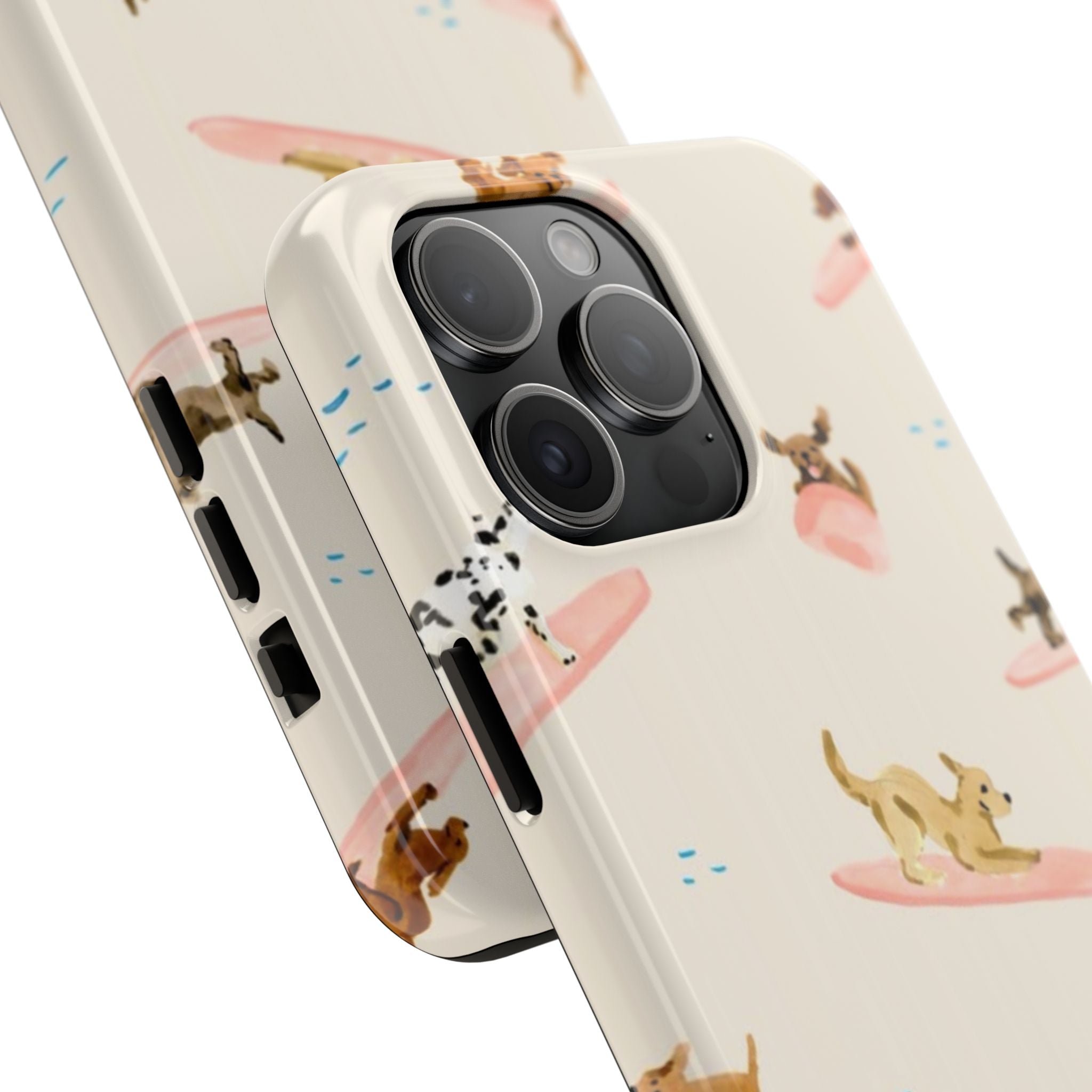 Surfing Dachshund's Phone case