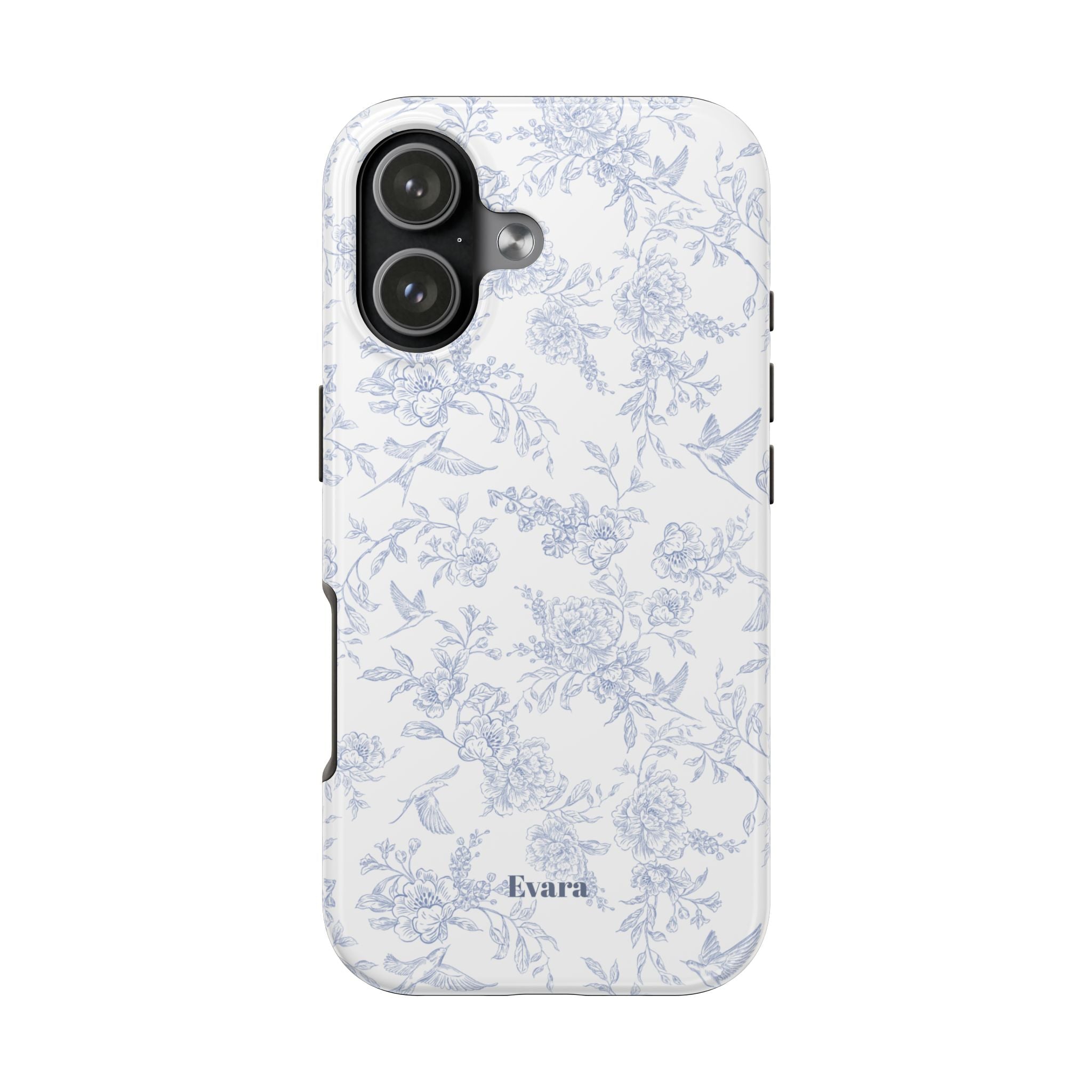 Delicate Blue Floral Phone Case
